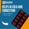 COLDEC™-PLUS (Phenylephrine 5 mg + Chlorpheniramine Maleate 4 mg + Paracetamol 500 mg + Levocetirizine 5 mg) 10 X 10 Blister Daksh pharma, cold and flu tablets, allergy relief medicine, fever relief tablets, combination cough and cold tablets India, PCD franchise, daksh pharma panchkula, Pharma distribution, third party manufacturing, Manufacturing company panchkula, Pharma company in India, Daksh panchkula, PCD Franchise across india, medicine wholesale distribution, haryana based pcd company, contract manufacturing, daksh, manufacturing capacity, medicine manufacturing, branded medicines india