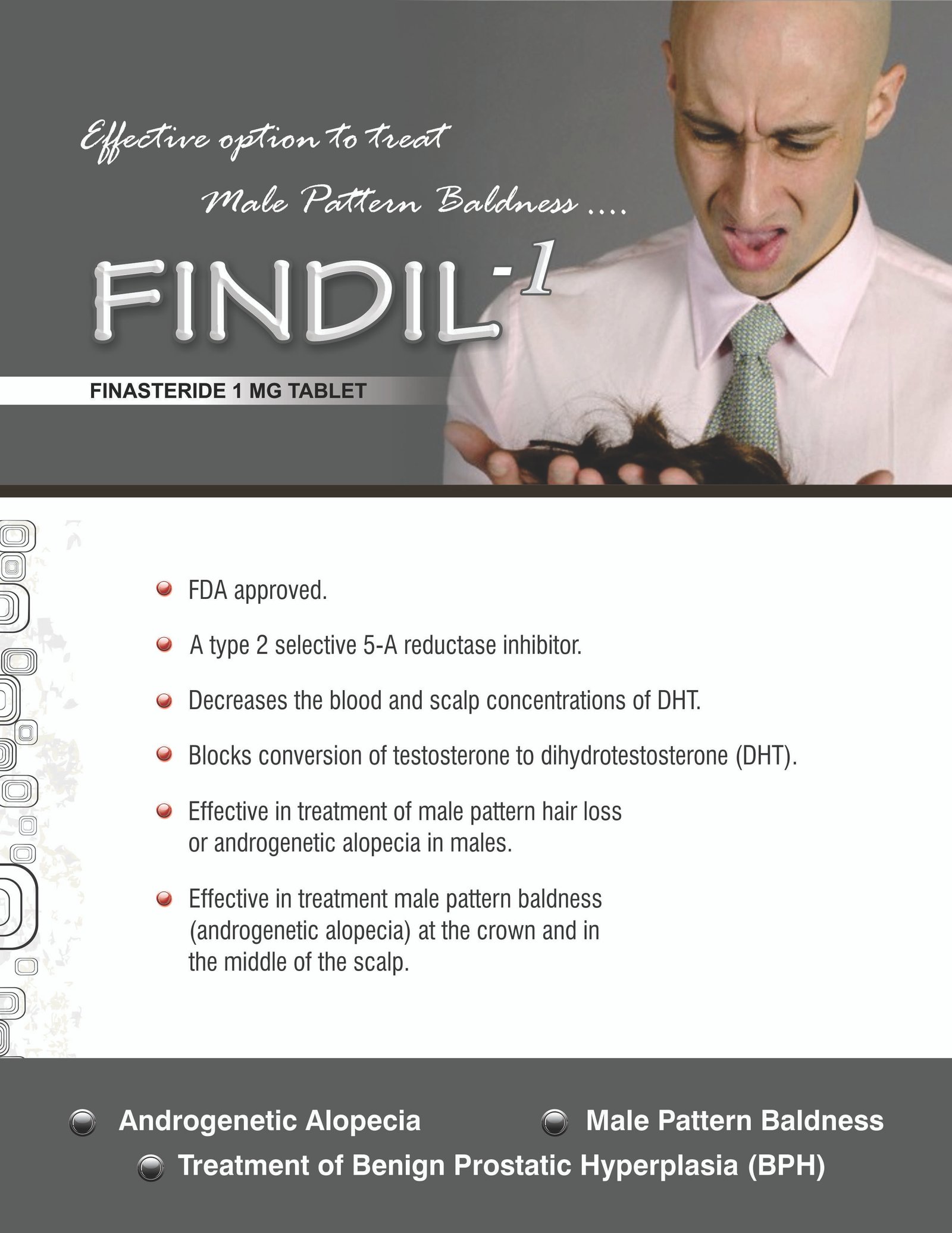 findil-1, daksh pharma, daksh pharmaceuticals panchkula, pcd franchise, pharma franchise, finasteride