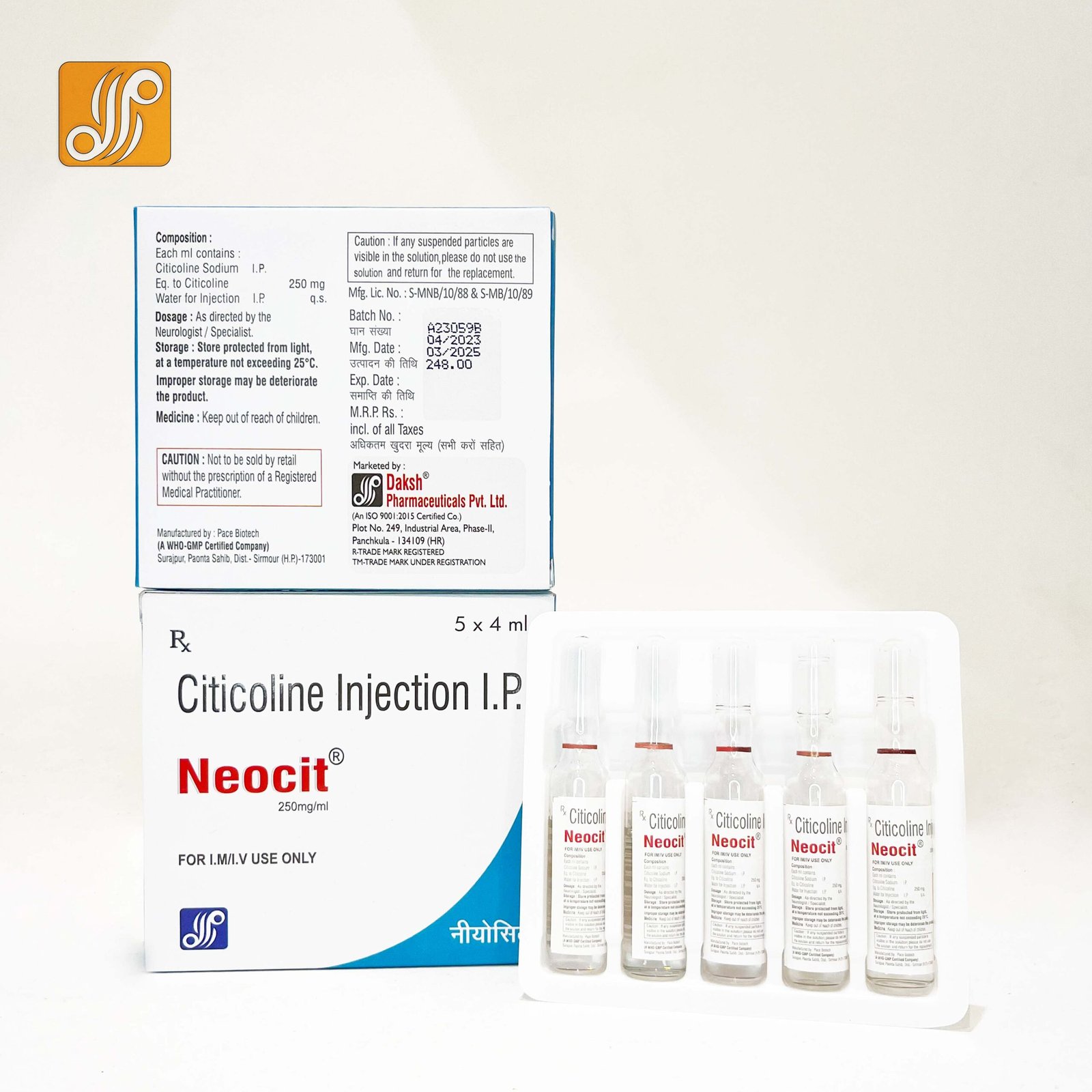 Neocit Citicoline Injectable Suspension Tablet Neocit Citicoline Injectable Suspension Tablet